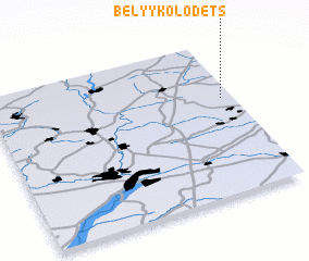 3d view of Belyy Kolodets