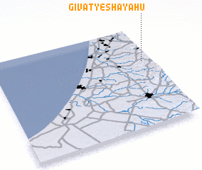 3d view of Giv‘at Yesha‘yahu