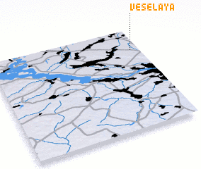 3d view of Vesëlaya