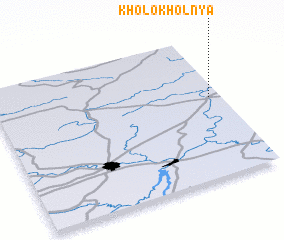 3d view of Kholokhol\