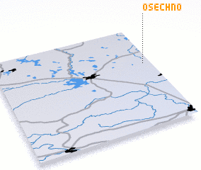 3d view of Osechno