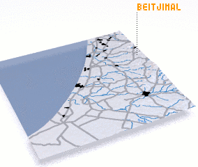 3d view of Beit Jimāl