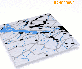 3d view of Kamennoye