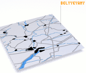 3d view of Belyye Yamy