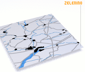 3d view of Zelenino