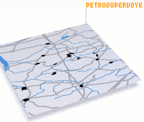 3d view of Petrovo Pervoye