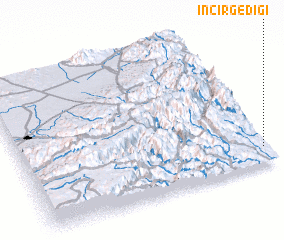 3d view of İncirgediği