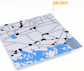 3d view of Dalëkiy