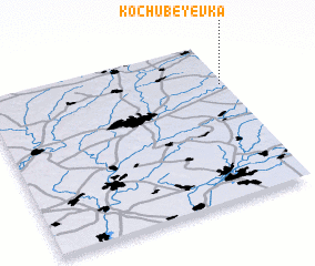 3d view of Kochubeyevka