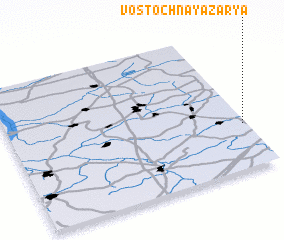 3d view of Vostochnaya Zarya