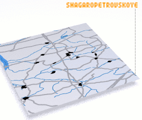 3d view of Shagaro-Petrovskoye