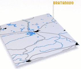 3d view of Bratanovo