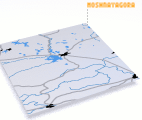 3d view of Moshnaya Gora