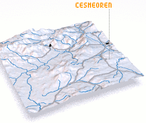 3d view of Çeşmeören