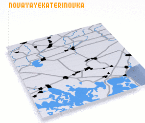 3d view of Novaya Yekaterinovka