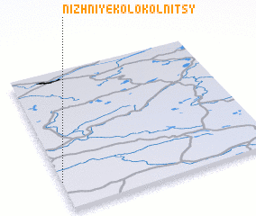 3d view of Nizhniye Kolokol\