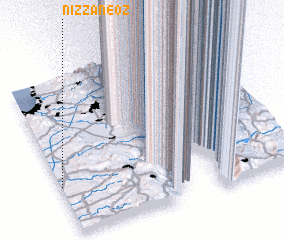 3d view of Niẕẕane ‘Oz