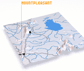 3d view of Mount Pleasant