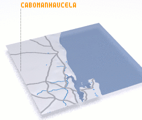 3d view of Cabo Manhaucela