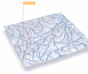 3d view of Ganga