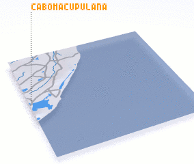 3d view of Cabo Macupulana