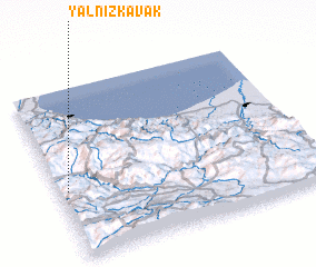 3d view of Yalnızkavak