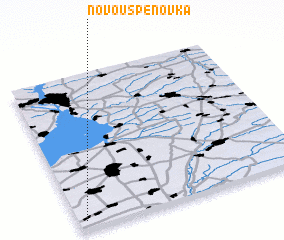 3d view of Novo-Uspenovka