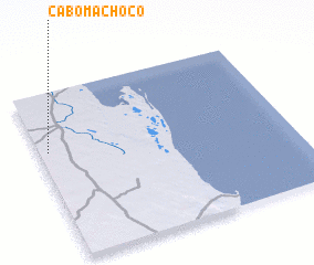 3d view of Cabo Machoco