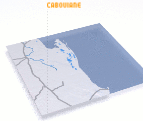 3d view of Cabo Uiane