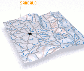 3d view of Sangʼalo