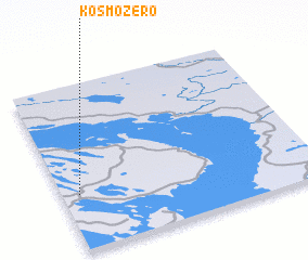 3d view of Kosmozero