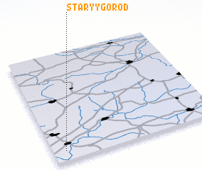 3d view of Staryy Gorod