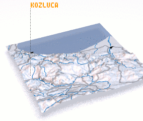 3d view of Kozluca