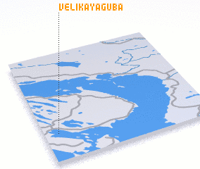 3d view of Velikaya Guba