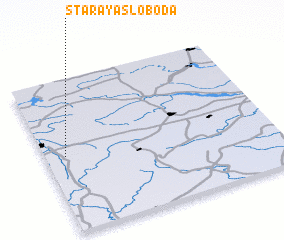 3d view of Staraya Sloboda