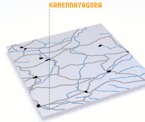 3d view of Kamennaya Gora