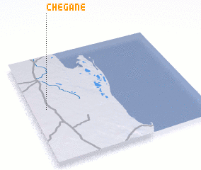 3d view of Chegane