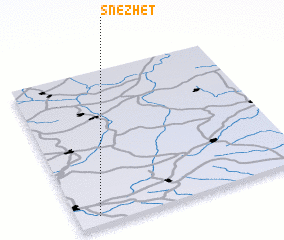 3d view of Snezhet\