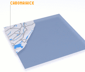 3d view of Cabo Maiaice