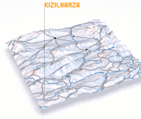 3d view of Kızılhamza