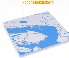 3d view of Konda-Berezhskaya