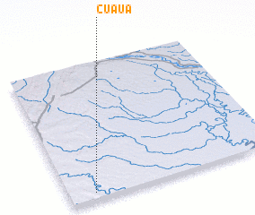 Cuaua (Mozambique) map - nona.net