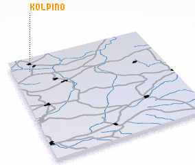 3d view of Kolpino