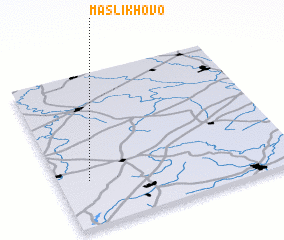 3d view of Maslikhovo