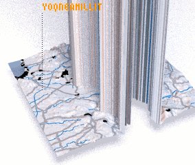 3d view of Yoqne‘am ‘Illit