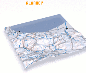 3d view of Alanköy