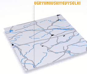 3d view of Ugryumovskiye Vyselki