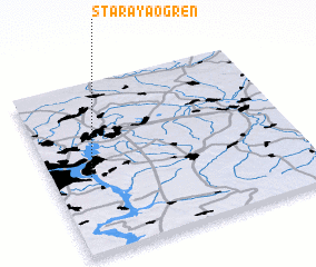 3d view of Staraya Ogren