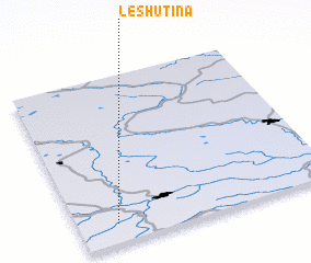 3d view of Leshutina