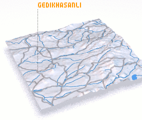 3d view of Gedikhasanlı